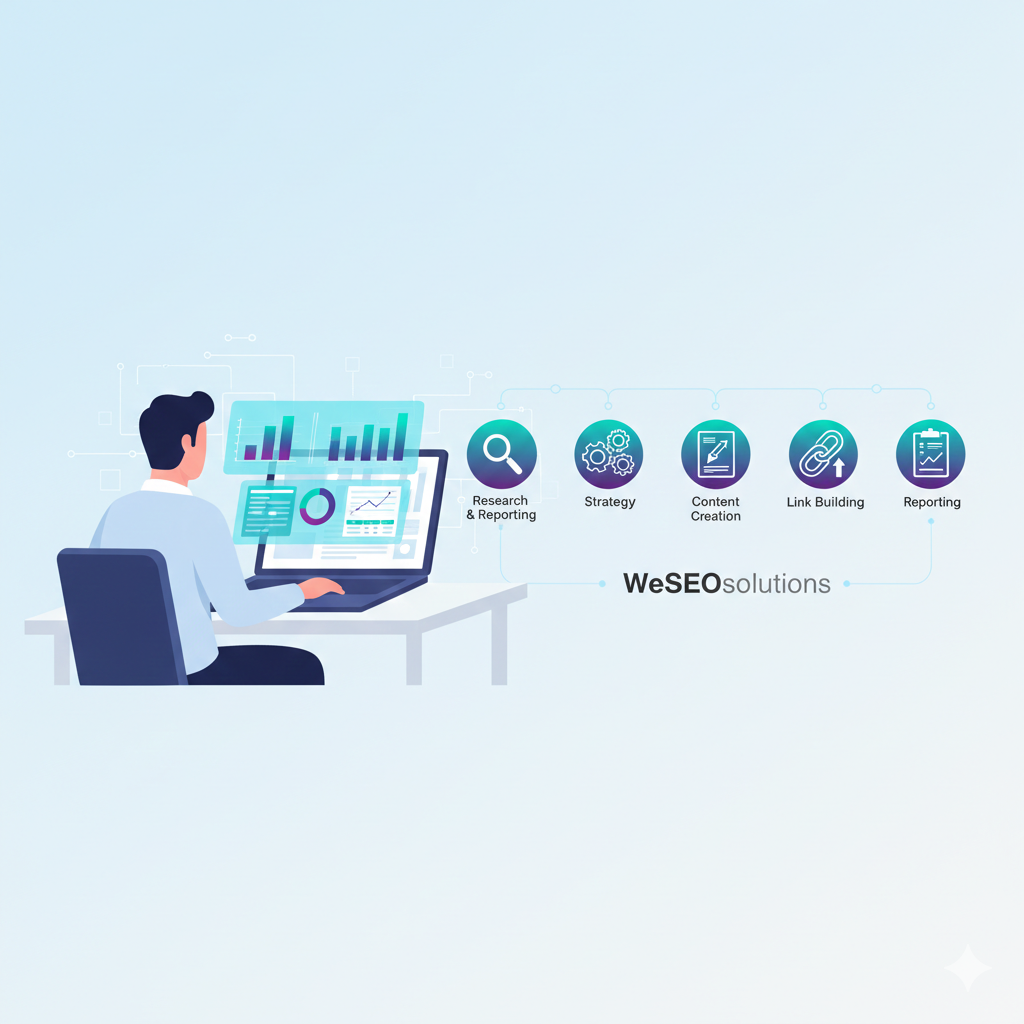 SEO Process Illustration
